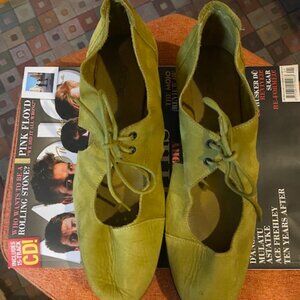 Arche tie flats suede Women's size 8